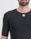 SPORTFUL Kurzarm Fahrrad-Shirt - MIDWEIGHT LAYER - Schwarz