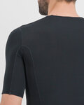 SPORTFUL Kurzarm Fahrrad-Shirt - MIDWEIGHT LAYER - Schwarz