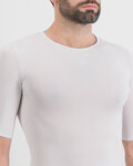 SPORTFUL Kurzarm Fahrrad-Shirt - MIDWEIGHT LAYER - Weiß