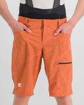 SPORTFUL Fahrradshorts ohne Träger - CLIFF GIARA - Orange
