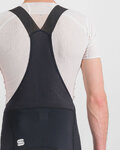 SPORTFUL Kurze Fahrradhose mit Trägern - BODYFIT CLASSIC - Schwarz