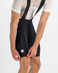 SPORTFUL Kurze Fahrradhose mit Trägern - BODYFIT CLASSIC - Schwarz