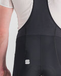 SPORTFUL Kurze Fahrradhose mit Trägern - NEO - Schwarz/Gelb