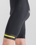SPORTFUL Kurze Fahrradhose mit Trägern - NEO - Schwarz/Gelb