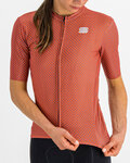 SPORTFUL Kurzarm Fahrradtrikot - CHECKMATE - Rot
