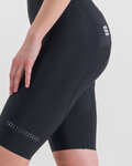 SPORTFUL Kurze Fahrradhose mit Trägern - BODYFIT CLASSIC - Schwarz