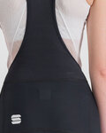 SPORTFUL Kurze Fahrradhose mit Trägern - BODYFIT CLASSIC - Schwarz