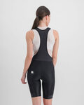 SPORTFUL Kurze Fahrradhose mit Trägern - NEO - Schwarz