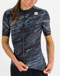 SPORTFUL Kurzarm Fahrradtrikot - CLIFF SUPERGIARA - Schwarz
