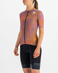 SPORTFUL Kurzarm Fahrradtrikot - CLIFF SUPERGIARA - Lila/Orange