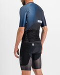 SPORTFUL Kurzarm Fahrradtrikot - BOMBER - Schwarz/Blau