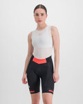 SPORTFUL Fahrradshorts ohne Träger - NEO - Schwarz/Rot