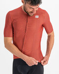 SPORTFUL Kurzarm Fahrradtrikot - CHECKMATE - Rot