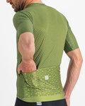 SPORTFUL Kurzarm Fahrradtrikot - CHECKMATE - Grün