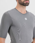SPORTFUL Kurzarm Fahrrad-Shirt - FIANDRE THERMAL - Grau