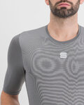 SPORTFUL Kurzarm Fahrrad-Shirt - FIANDRE THERMAL - Grau