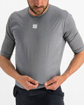 SPORTFUL Kurzarm Fahrrad-Shirt - FIANDRE THERMAL - Grau