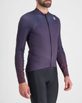 SPORTFUL Langarm Fahrradtrikot für den Winter - BODYFIT PRO - Blau