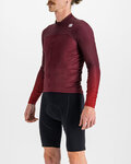 SPORTFUL Langarm Fahrradtrikot für den Winter - BODYFIT PRO - bordeaux