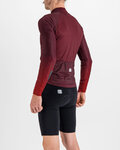 SPORTFUL Langarm Fahrradtrikot für den Winter - BODYFIT PRO - bordeaux