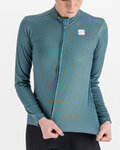 SPORTFUL Langarm Fahrradtrikot für den Winter - CHECKMATE THERMAL - Blau
