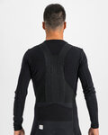 SPORTFUL Langarm Fahrrad-Shirt - MERINO LS - Schwarz