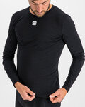 SPORTFUL Langarm Fahrrad-Shirt - MERINO LS - Schwarz