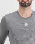 SPORTFUL Langarm Fahrrad-Shirt - FIANDRE THERMAL - Grau