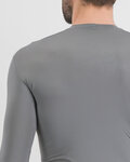 SPORTFUL Langarm Fahrrad-Shirt - FIANDRE THERMAL - Grau