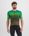 SPORTFUL Kurzarm Fahrradtrikot - FLOW SUPERGIARA - Grün