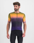 SPORTFUL Kurzarm Fahrradtrikot - FLOW SUPERGIARA - Lila/Gelb