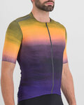 SPORTFUL Kurzarm Fahrradtrikot - FLOW SUPERGIARA - Lila/Gelb