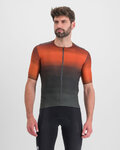 SPORTFUL Kurzarm Fahrradtrikot - FLOW SUPERGIARA - Orange/Grau