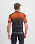 SPORTFUL Kurzarm Fahrradtrikot - FLOW SUPERGIARA - Orange/Grau