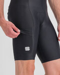 SPORTFUL Kurze Fahrradhose mit Trägern - GIARA - Schwarz