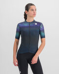 SPORTFUL Kurzarm Fahrradtrikot - FLOW SUPERGIARA - Blau