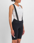 SPORTFUL Kurze Fahrradhose mit Trägern - ULTRA - Schwarz
