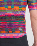 SPORTFUL Kurzarm Fahrradtrikot - GLITCH BOMBER - Grün