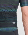 SPORTFUL Kurzarm Fahrradtrikot - GLITCH BOMBER - Schwarz/mehrfarbig