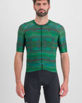 SPORTFUL Kurzarm Fahrradtrikot - GLITCH BOMBER - Grün