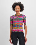SPORTFUL Kurzarm Fahrradtrikot - GLITCH BOMBER - mehrfarbig