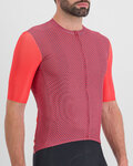 SPORTFUL Kurzarm Fahrradtrikot - CHECKMATE - Lila/Rosa
