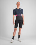SPORTFUL Kurzarm Fahrradtrikot - SNAP - Schwarz/Blau
