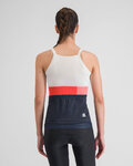 SPORTFUL Ärmelloses Fahrradtrikot - SNAP - Weiß/Blau/Rot