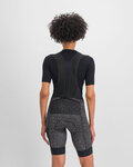 SPORTFUL Kurze Fahrradhose mit Trägern - SKY RIDER SUPERGIARA - Schwarz
