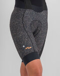 SPORTFUL Kurze Fahrradhose mit Trägern - SKY RIDER SUPERGIARA - Schwarz