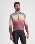 SPORTFUL Langarm Fahrradtrikot für den Winter - FLOW SUPERGIARA THERMAL - Beige/Braun