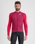 SPORTFUL Langarm Fahrradtrikot für den Winter - CHECKMATE THERMAL - Rot