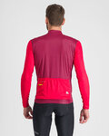 SPORTFUL Langarm Fahrradtrikot für den Winter - CHECKMATE THERMAL - Rot