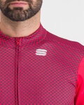 SPORTFUL Langarm Fahrradtrikot für den Winter - CHECKMATE THERMAL - Rot